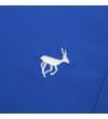 Thumbnail Close-up of white embroidered logo on the left leg.