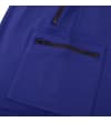 Thumbnail Close-up of midnight blue shorts with zipped cargo pocket.