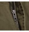 Thumbnail Light khaki chino zip fly close-up.