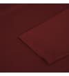 Thumbnail Close-up of burgundy sleeve with open cuff.