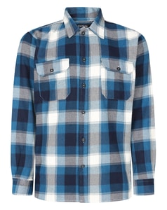 Bigdude Heavy Oxford Overshirt Teal